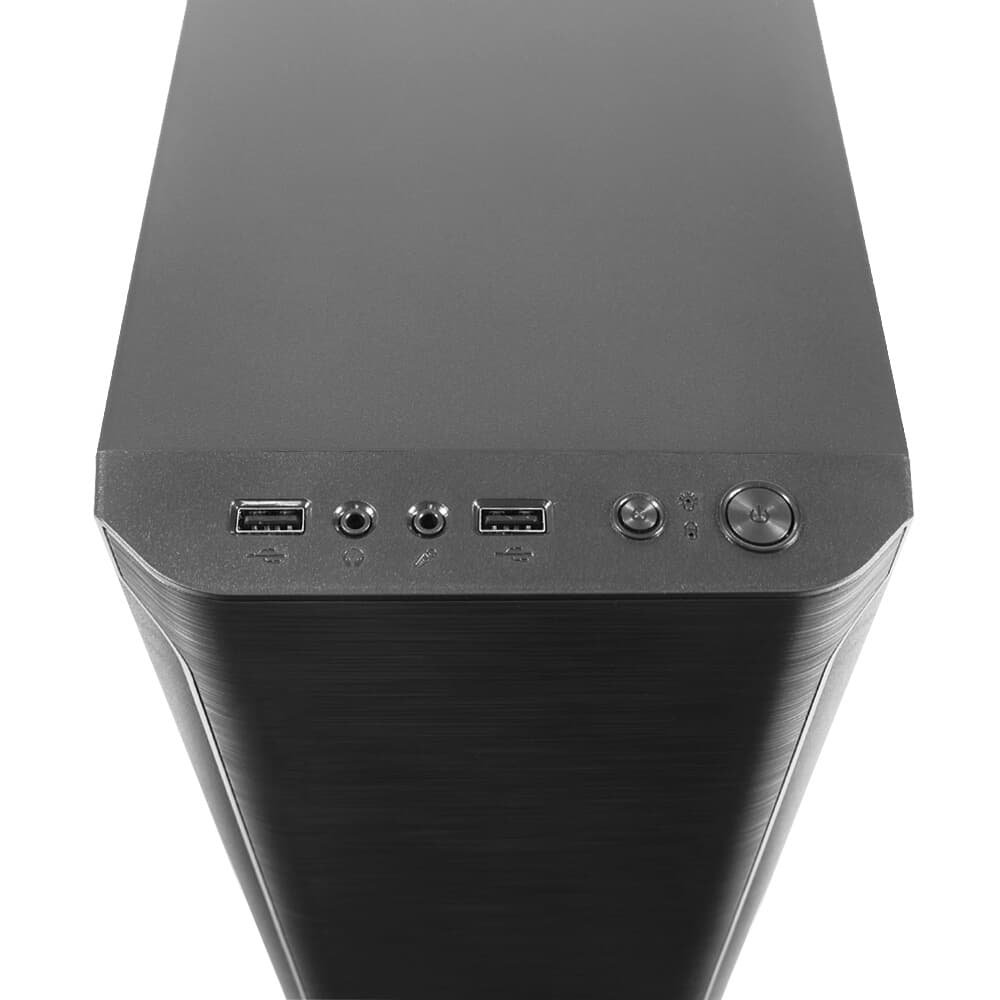 Gabinete C3Tech Micro ATX, MT-30BK, Mid Tower, Com Fonte, Preto - PS-210