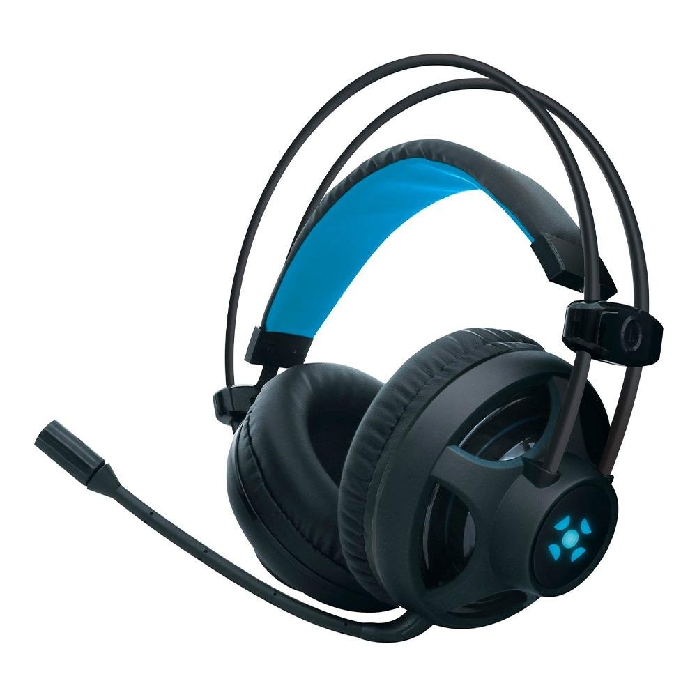 Headset Gamer Fortrek PRO H2 com LED Azul, P2, Preto - H2