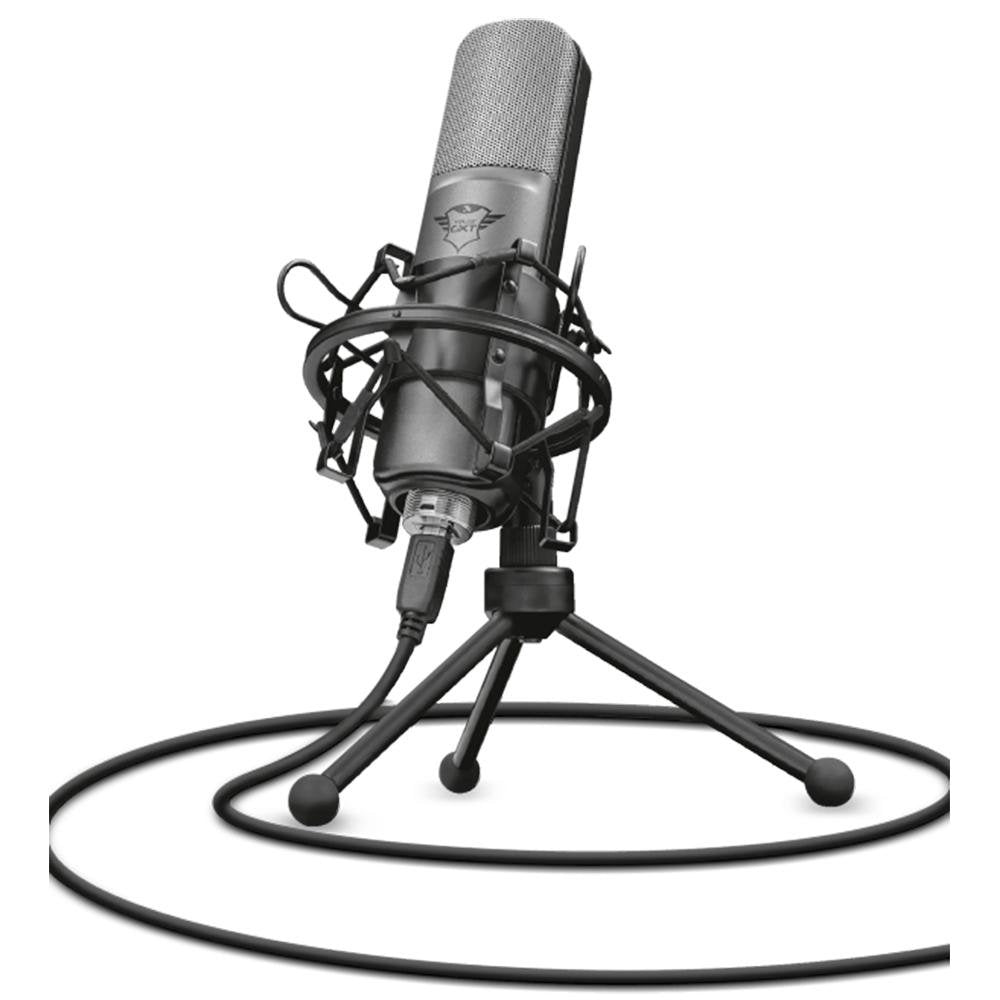 Microfone Gamer Trust GXT 242 Lance Streaming, Podcast, USB - 22614