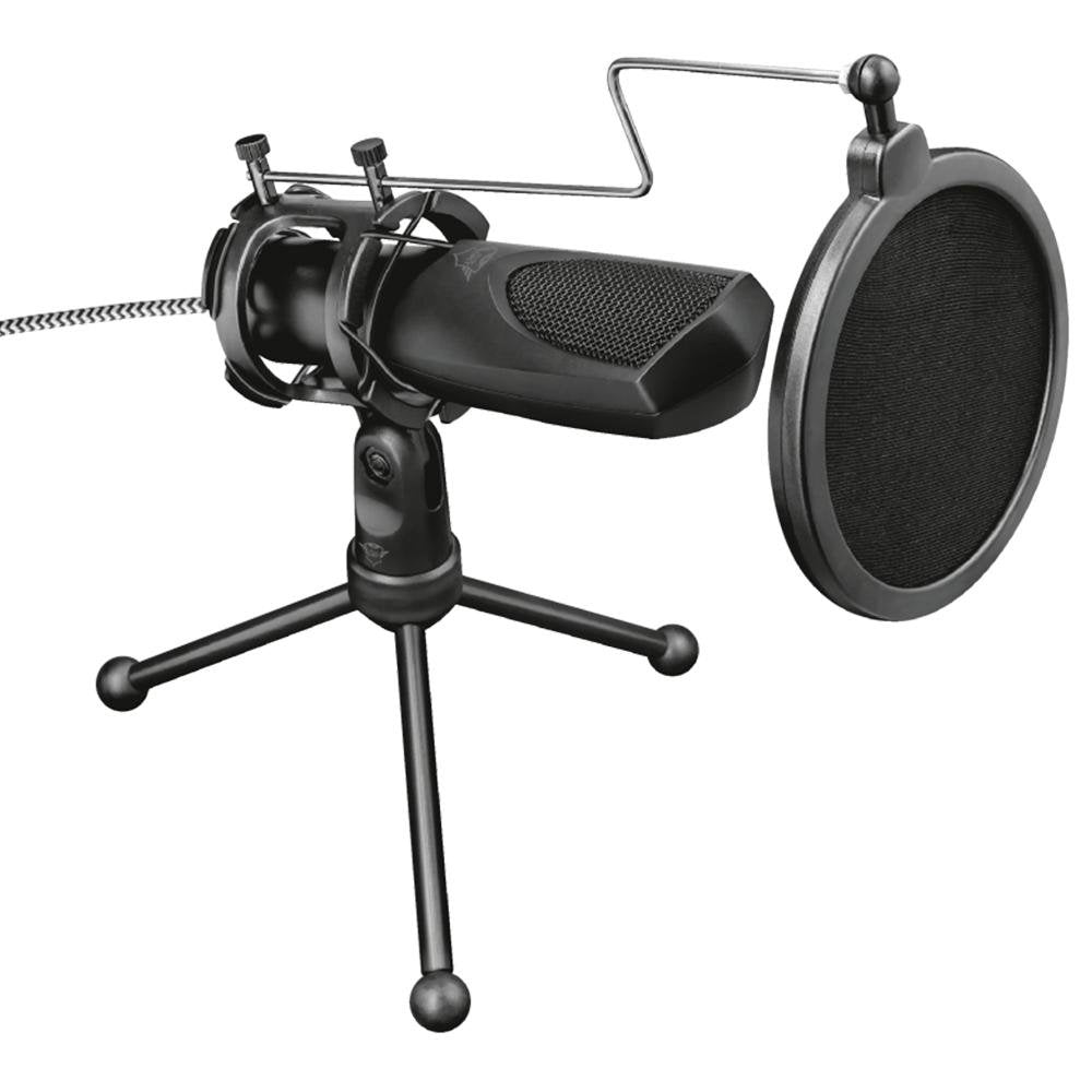 Microfone Gamer Trust SGXT 232 Mantis Streaming Podcast, USB - 22656