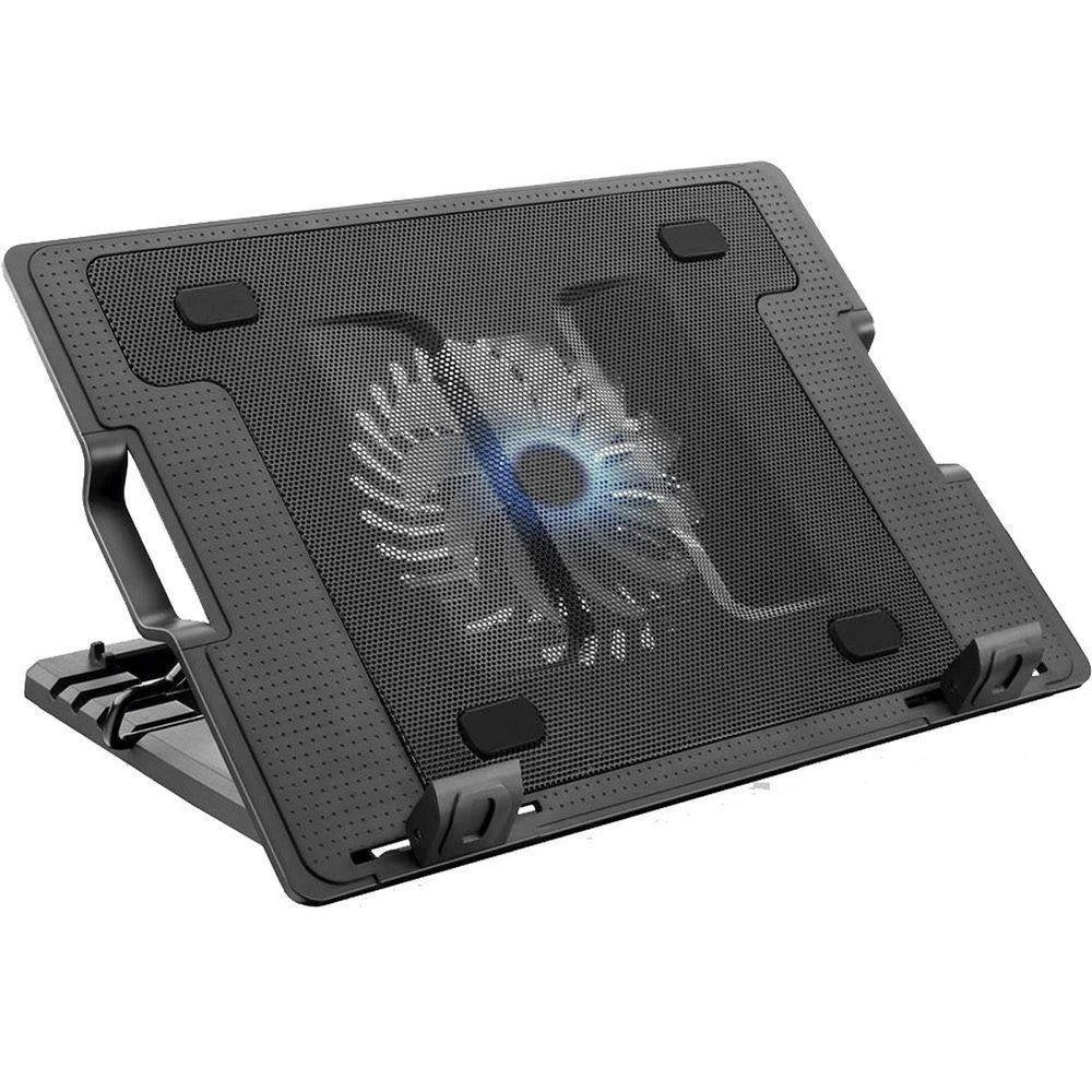 Base Suporte Para Notebook KNUP Kp-9013, Com Cooler, E Iluminação