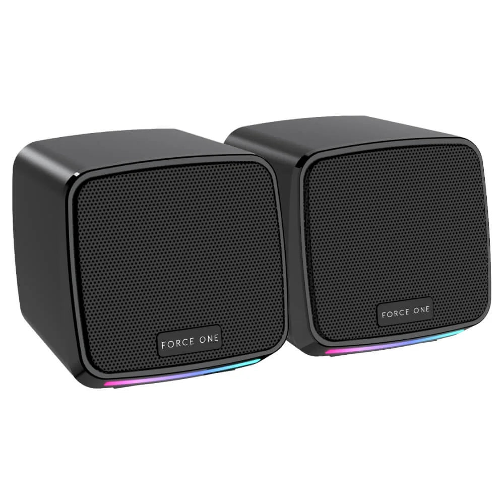 Caixa De Som Gamer Force One Explorer, 3w, Preto