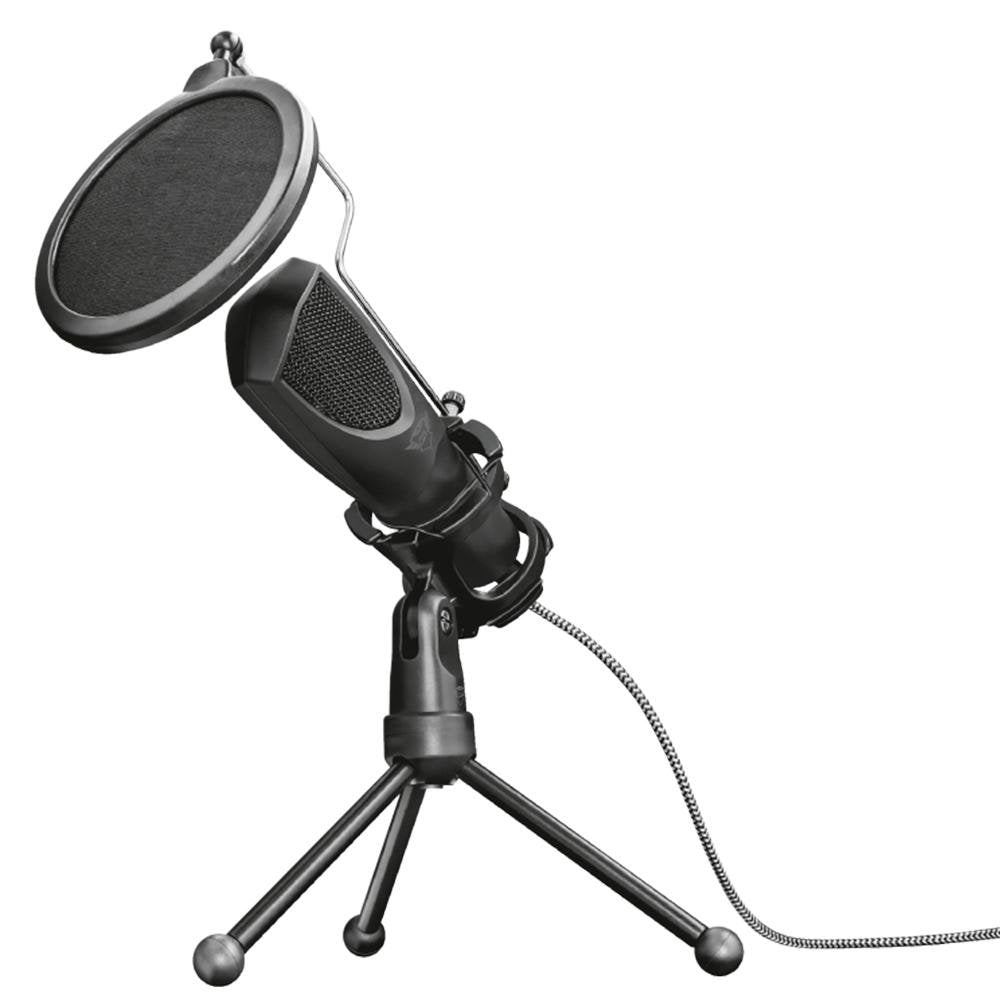 Microfone Gamer Trust SGXT 232 Mantis Streaming Podcast, USB - 22656