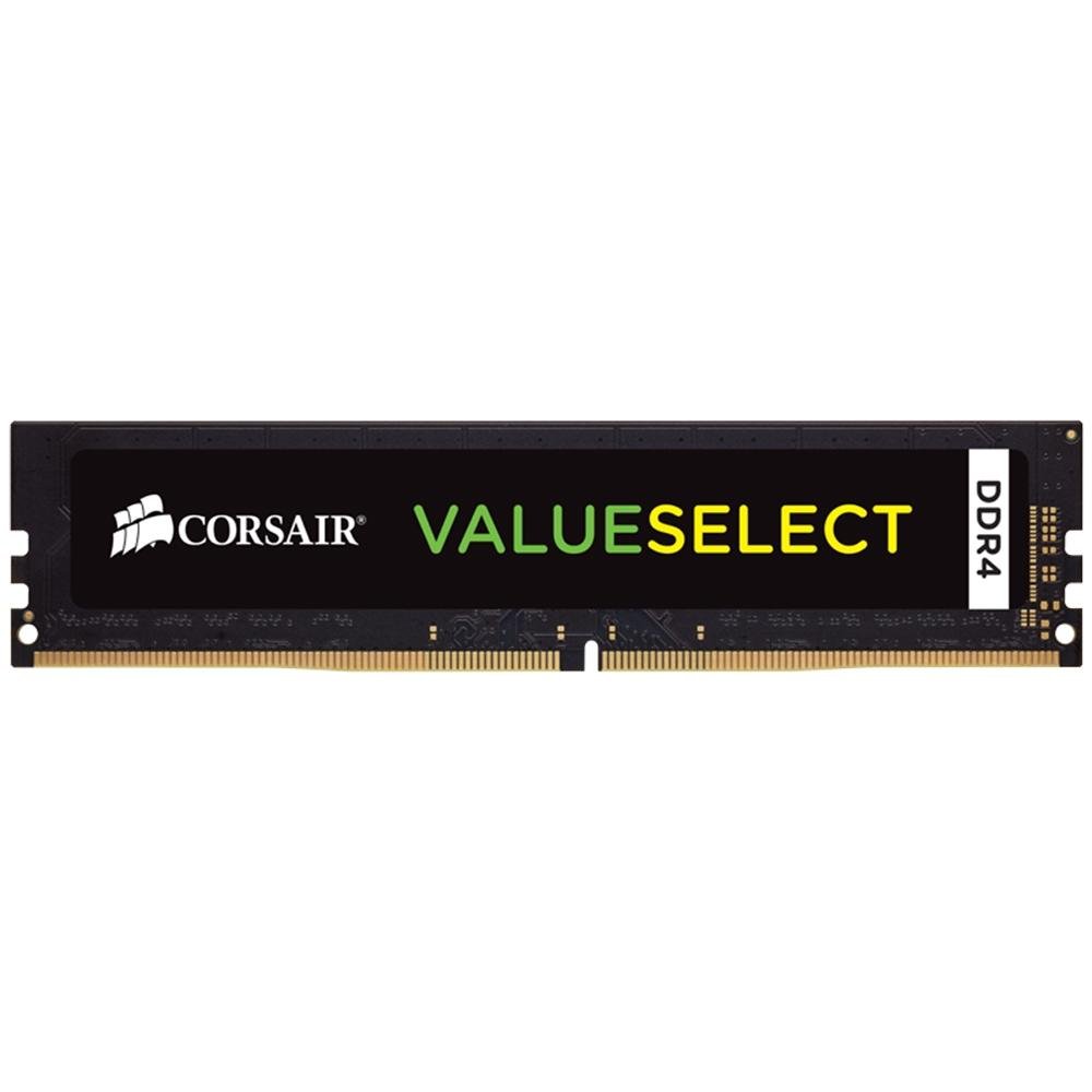 Memória RAM Corsair, 8GB, 2666MHz, DDR4, CL18, Preto - CMV8GX4M1A2666C18