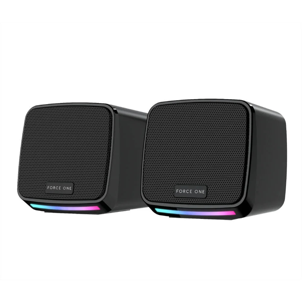 Caixa De Som Gamer Force One Explorer, 3w, Preto