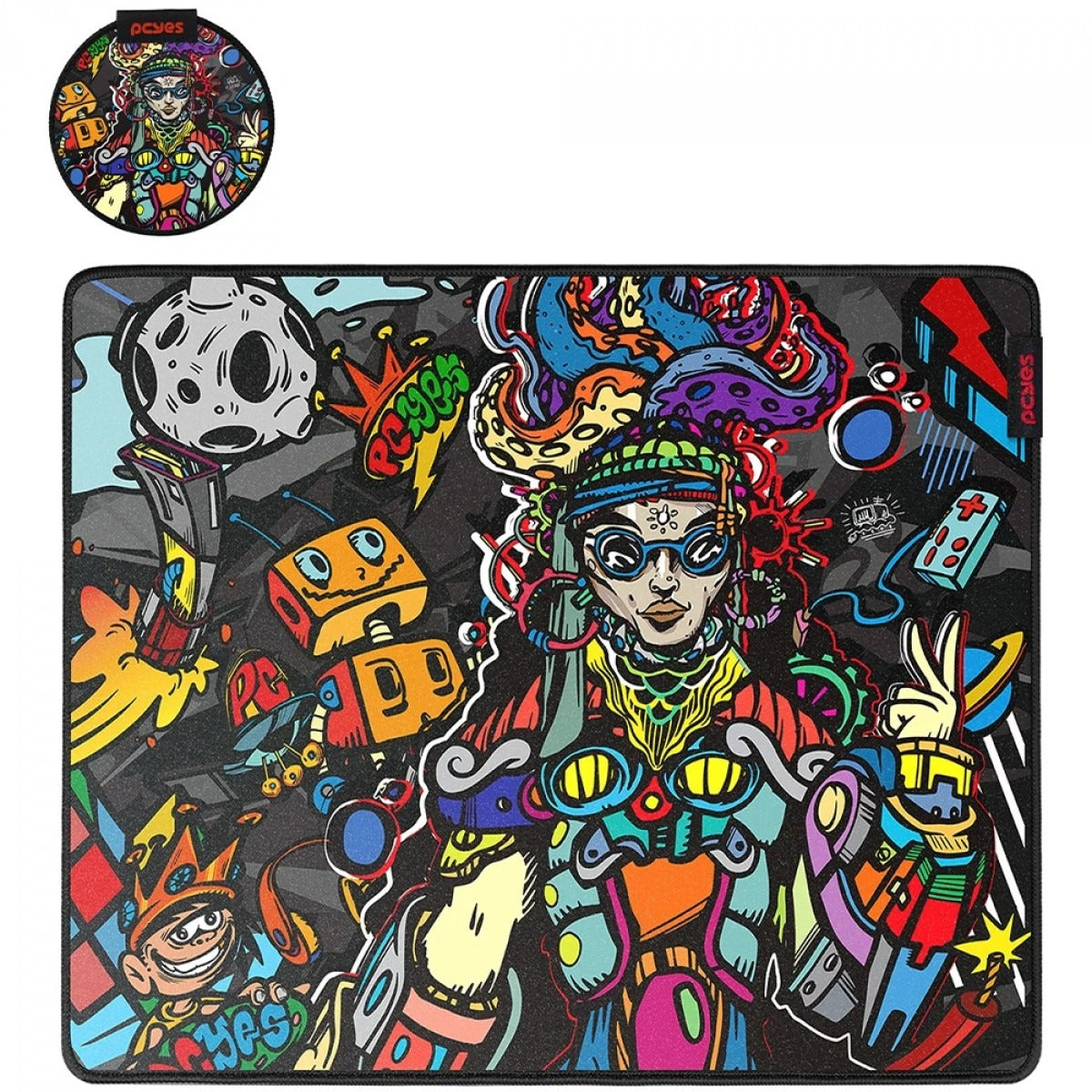 Mousepad Gamer PCYes Agata Medium, 500x400mm, AGT50X40
